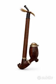 Pipa vintage in legno con  serbatoio