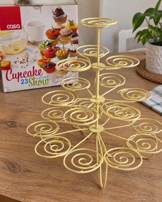 Alzata portacupcake Casa per 23 cupcake nuova