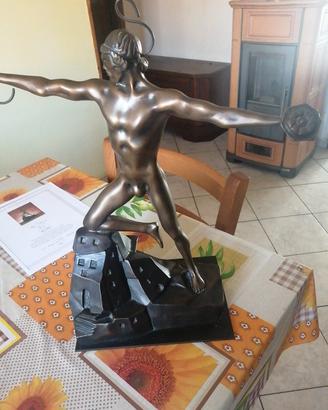 Scultura originale Enea esemplare 54/150