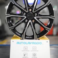 Cerchi 16 Mak 5x108  neri diamantati