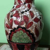 Vaso maiolica italiana