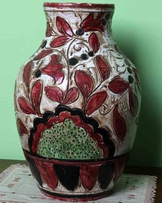 Vaso maiolica italiana
