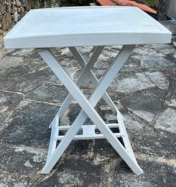 Tavolino da esterno pieghevole