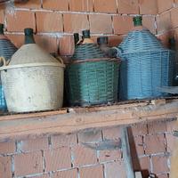 Damigiane vino rivestite