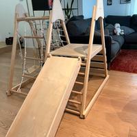 Parco giochi in legno