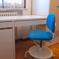 Sedia da scrivania per bambini VIMUND, blu