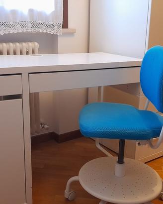 Sedia da scrivania per bambini VIMUND, blu