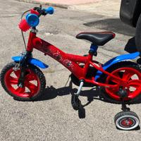 Bici per bambino spiderman