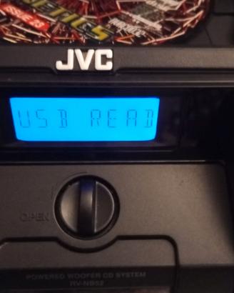 Boombox JVC XXXL Bluetooth IPhone I-WAVE CD USB