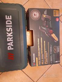 Motosega parkside 20v da 15cm nuovo