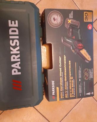 Motosega parkside 20v da 15cm nuovo