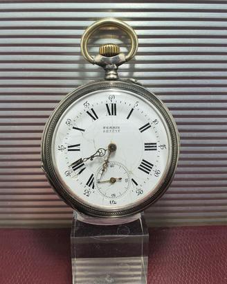 Orologio tasca Perrin Geneve argento 800