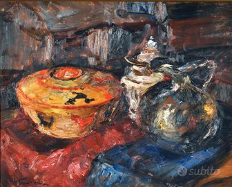 olio su tavola Amerigo Tamburrini