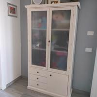 Credenza Modello Shabby Bianca in vero legno.
