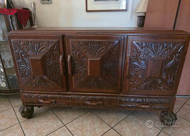 mobile antico 3 sportelli + 3 cassetti