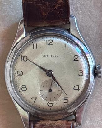 Orologio Vintage Sizzero ORFINA Meccanico Anni 40