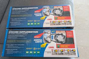 SPECCHIETTI SUPPLEMENTARI PER TRAINO CARAVAN 