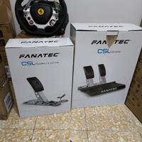 pedaliera fanatec csl + terzo pedale 