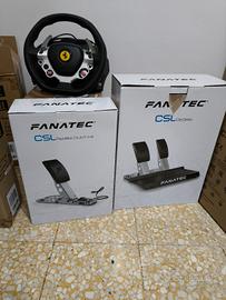 pedaliera fanatec csl + terzo pedale 