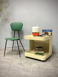 CARRELLO GAME LONGATO DESIGNER M.SIARD BIANCO ABS
