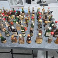 bottiglie mignon varie collezioni