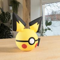 Pokéball Pichu Edition – Artigianato 3D
