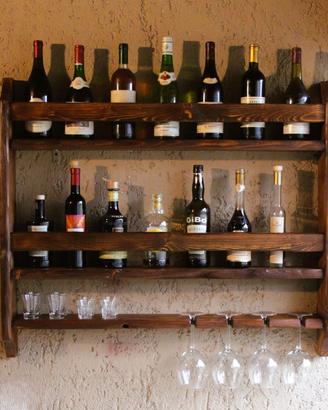 Cantinetta rustica da parete 