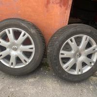 2 cerchi completi di gomme per Touareg 