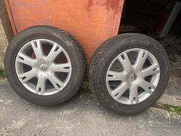 2 cerchi completi di gomme per Touareg 