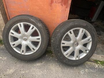 2 cerchi completi di gomme per Touareg 