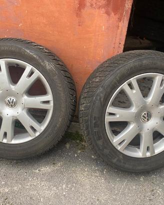 2 cerchi completi di gomme per Touareg 