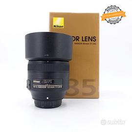 Nikon AF-S 85mm f/1.8 G Usato (G1127)  