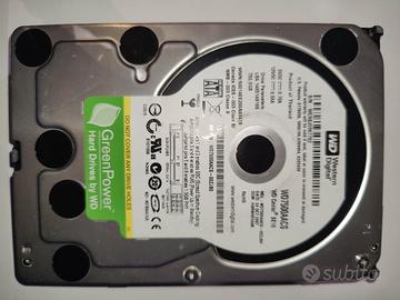 hard disk WD 3,5" 750 gb
