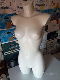 10 manichini busto donna / uomo da negozio