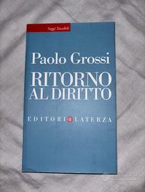 Ritorno al diritto