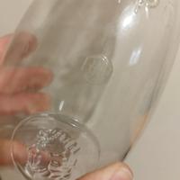 Caraffa vintage da litro in vetro