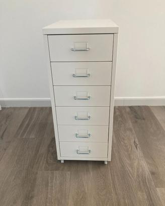 Cassettiera Ikea Helmer nuova bianca 6 cassetti