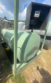 Cisterna gasolio 3000 litri con certificato e ce