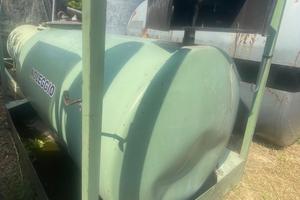 Cisterna gasolio 3000 litri con certificato e ce