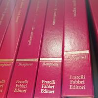 libri 50 volumi rilegati in similpelle 