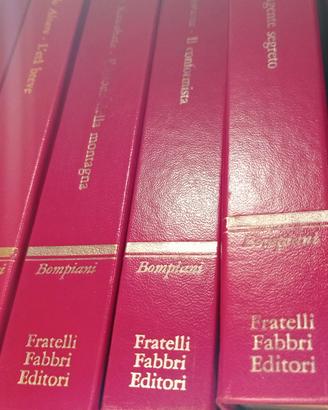 libri 50 volumi rilegati in similpelle 