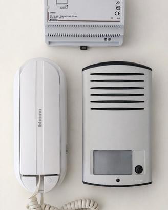 BTicino Citofono Pulsantiera 2Fili + Alimentatore