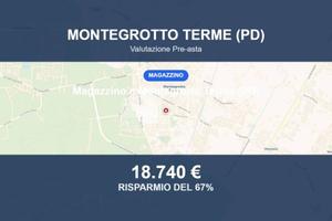 Immobile in asta di 175 m² a Montegrotto Terme