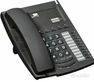 Telefono fisso ESSETI ST201  CASA UFFICIO grafite