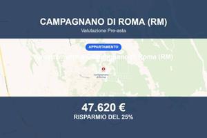 Immobile in asta di 90 m² a Campagnano di Roma