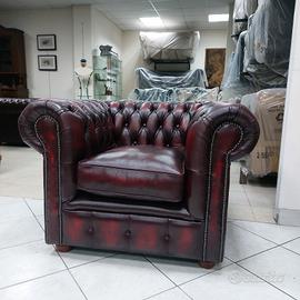 Poltrona chesterfield club nuova.   Chester 