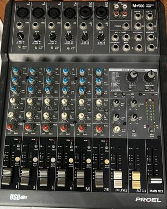 Mixer Proel e alto professional bluetooth total