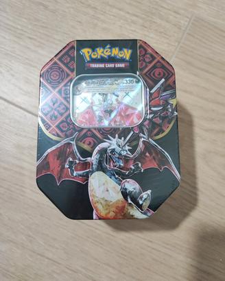 SIGILLATO Tin Pokémon Destino Paldea: Charizard-ex