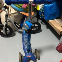 Monopattino mini micro 3 in 1