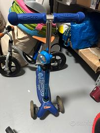 Monopattino mini micro 3 in 1